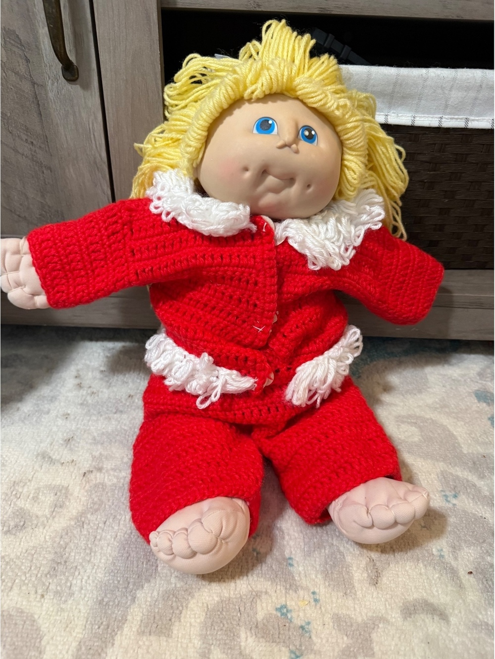 1984 M.N. Thomas Cabbage Patch Style Doll Cynthia of Norwell Handmade Blonde